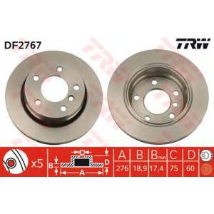 спирачен диск TRW DF2767