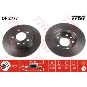 спирачен диск TRW DF2777