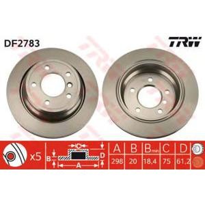 спирачен диск TRW DF2783 