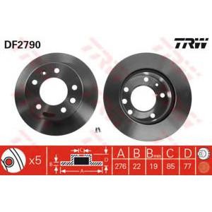 спирачен диск TRW DF2790