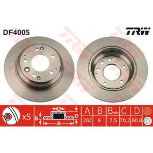 спирачен диск TRW DF4005