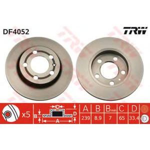 спирачен диск TRW DF4052