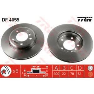 спирачен диск TRW DF4055