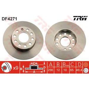 спирачен диск TRW DF4271