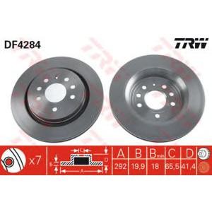 спирачен диск TRW DF4284