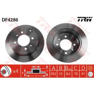 спирачен диск TRW DF4286