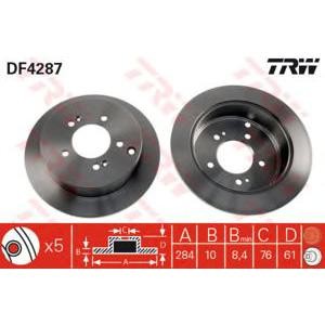спирачен диск TRW DF4287