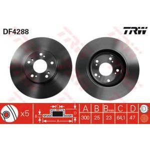 спирачен диск TRW DF4288
