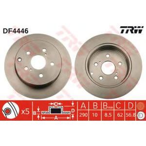 спирачен диск TRW DF4446 