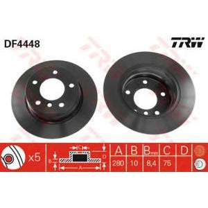 спирачен диск TRW DF4448 