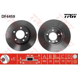 спирачен диск TRW DF4459 