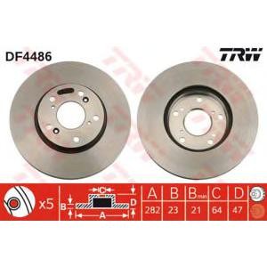 спирачен диск TRW DF4486 