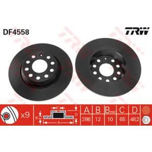 спирачен диск TRW DF4558 