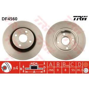 спирачен диск TRW DF4560 
