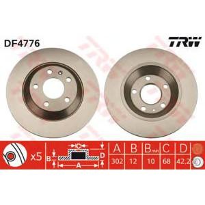 спирачен диск TRW DF4776