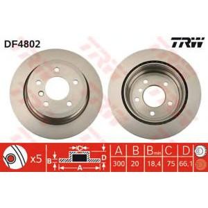 спирачен диск TRW DF4802 
