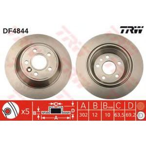 спирачен диск TRW DF4844 