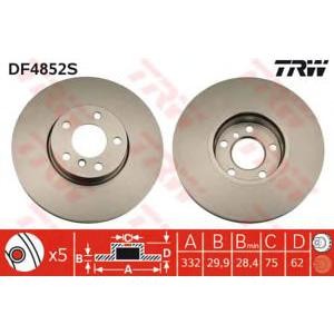 спирачен диск TRW DF4852S 