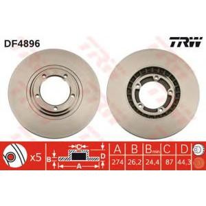 спирачен диск TRW DF4896