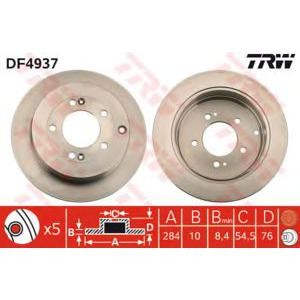 спирачен диск TRW DF4937