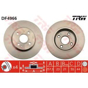 спирачен диск TRW DF4966