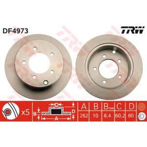 спирачен диск TRW DF4973