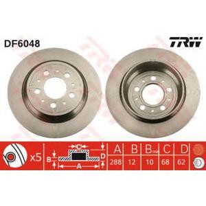 спирачен диск TRW DF6048