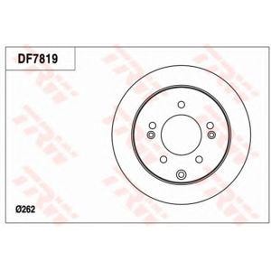 спирачен диск TRW DF7819