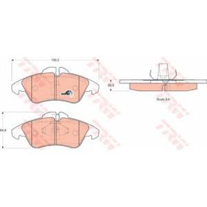 накладки TRW GDB1220
