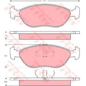 накладки TRW GDB1246