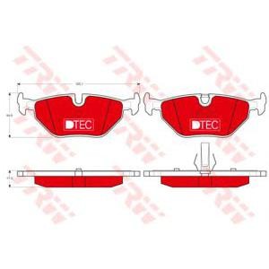 накладки TRW GDB1344DTE 