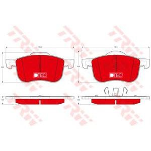 накладки TRW GDB1388DTE 
