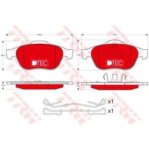 накладки TRW GDB1468DTE 