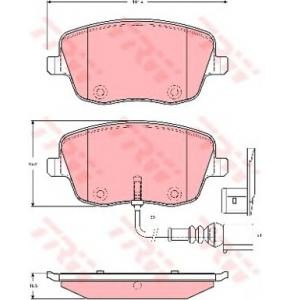 накладки TRW GDB1472