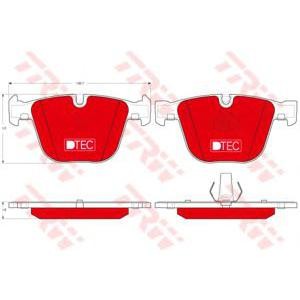 накладки TRW GDB1502DTE 