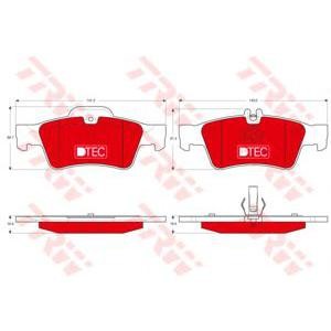 накладки TRW GDB1546DTE 