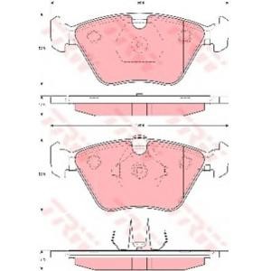 накладки TRW GDB1619