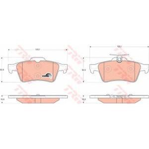 накладки TRW GDB1621