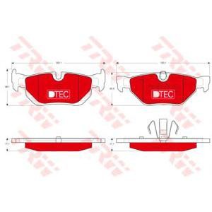 накладки TRW GDB1626DTE 