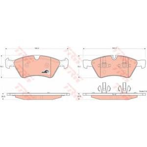 накладки TRW GDB1642