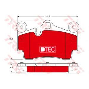 накладки TRW GDB1653DTE 