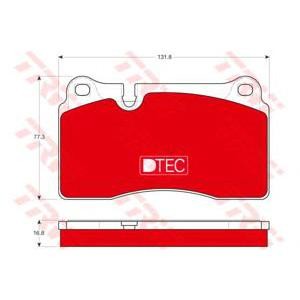 накладки TRW GDB1670DTE 
