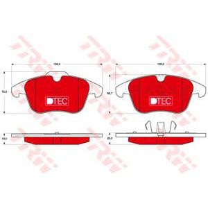 накладки TRW GDB1683DTE 