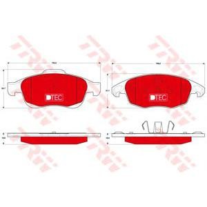 накладки TRW GDB1690DTE 