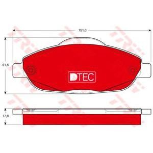 накладки TRW GDB1761DTE