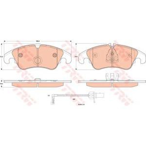 накладки TRW GDB1908