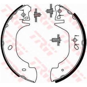 комплект спирачни челюсти TRW GS8629 