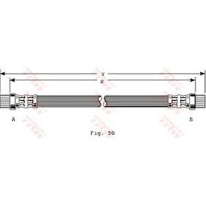 спирачен маркуч TRW PHA358 