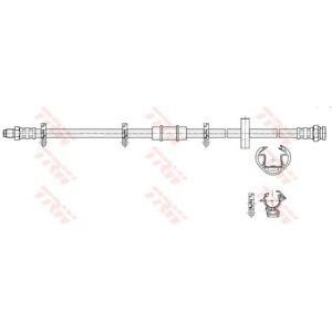спирачен маркуч TRW PHB242 
