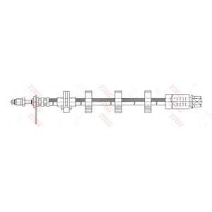 спирачен маркуч TRW PHB367 